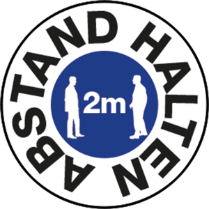 Abstand halten